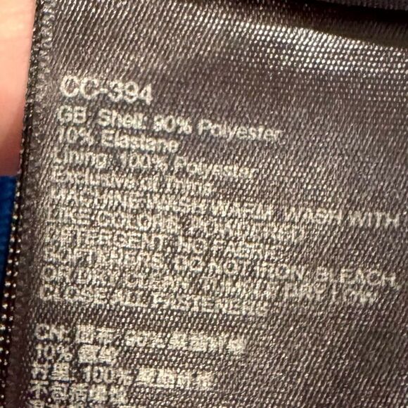 Marmot M3 Bero Softshell Full Zip Windproof Jacket. Blue. Large. - Picture 8 of 10